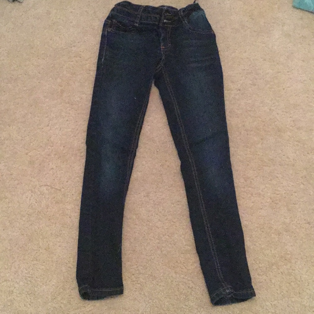 Dark dark blue washed jeans